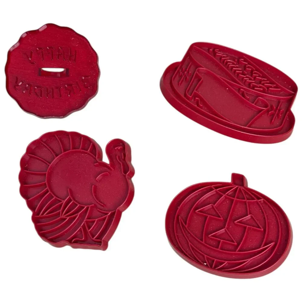 Vintage Holiday Cookie Cutters Lot of 15 Christmas Halloween Thanksgiving Santa